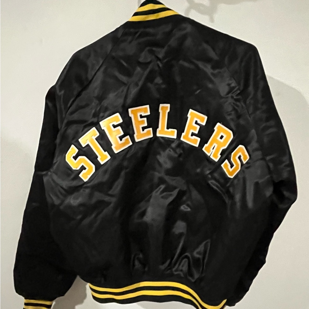 Vintage 80s Chalk Line Steelers jacket L - Picture 2 of 3